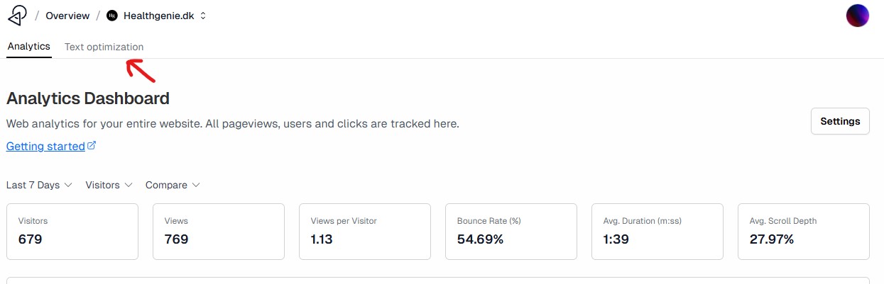 Text Optimization Overview
